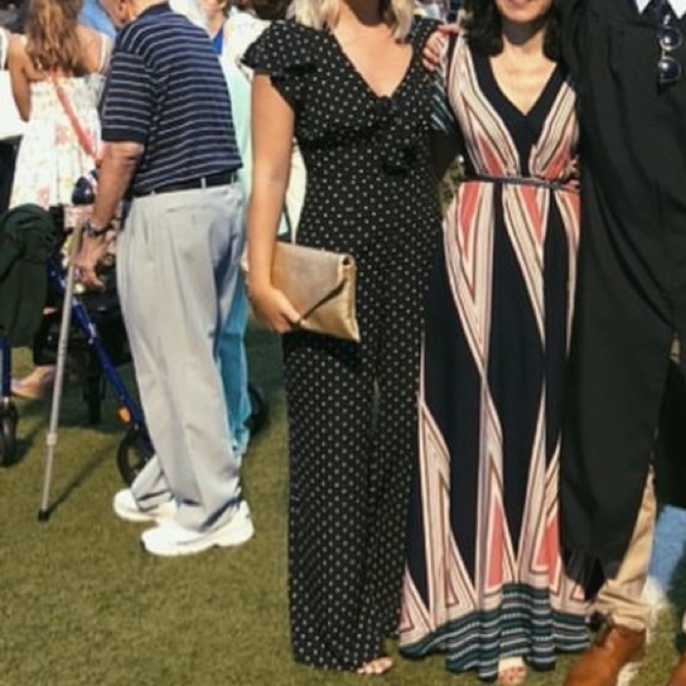 Nordstrom like new polka dot jumpsuit brand love fire